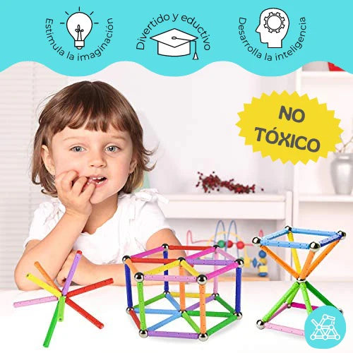 Magnetoys™️ - Bloques Magnéticos 3D