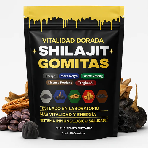 Gomitas Shilajit 100% puro 💎