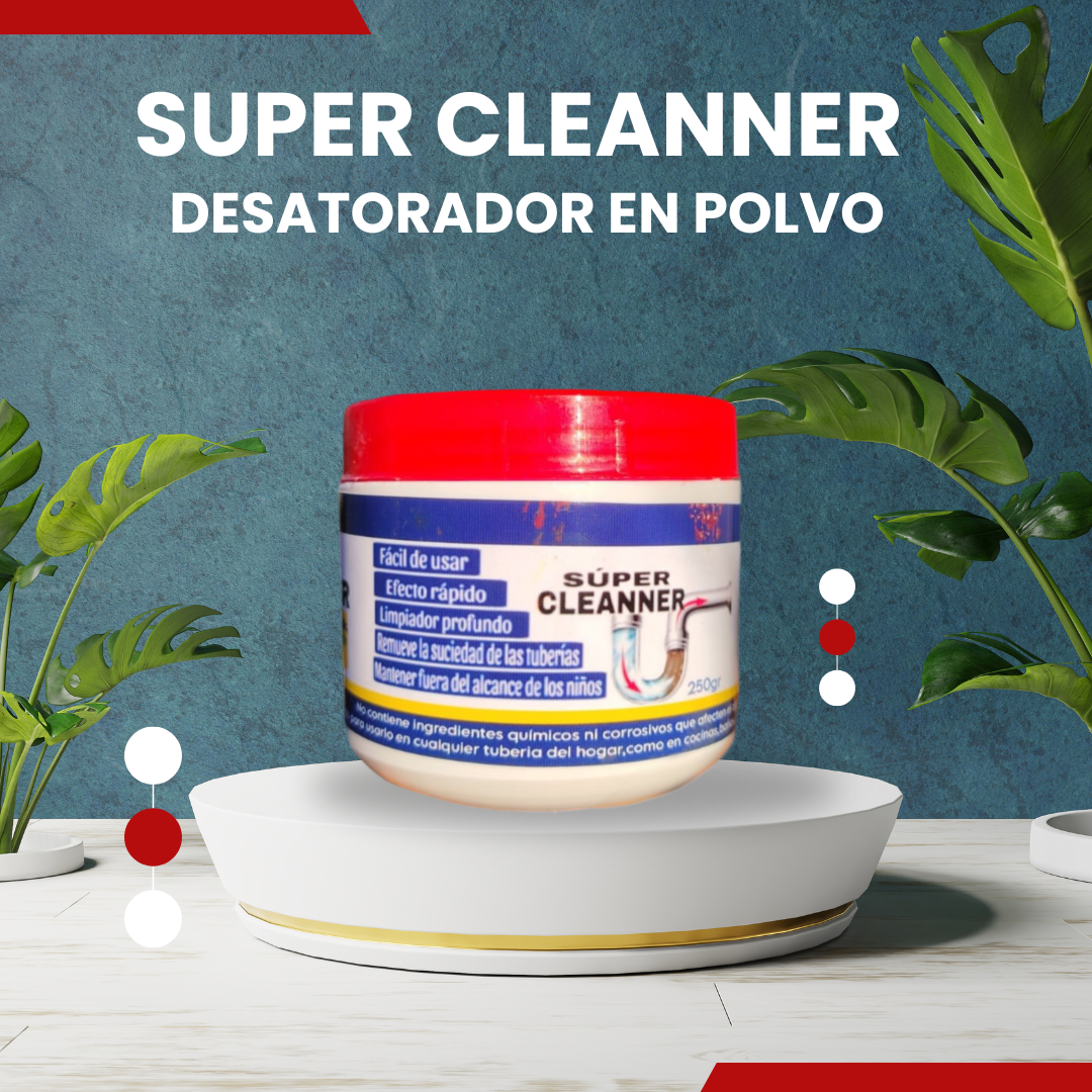 Súper Cleanner™️ - Desatorador en Polvo Multifuncional